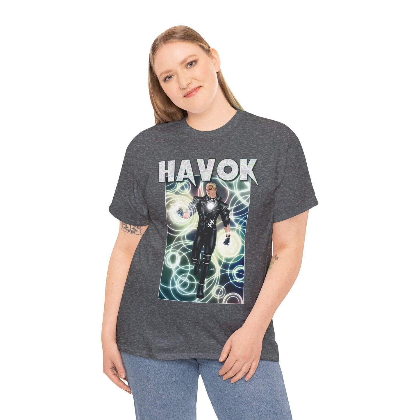 Havok T-Shirt - X-Men, X-Factor Member & Leader - Mutant Hero - Alex Summers, Brother to Scott Summers, Cyclops - Marvel Comics