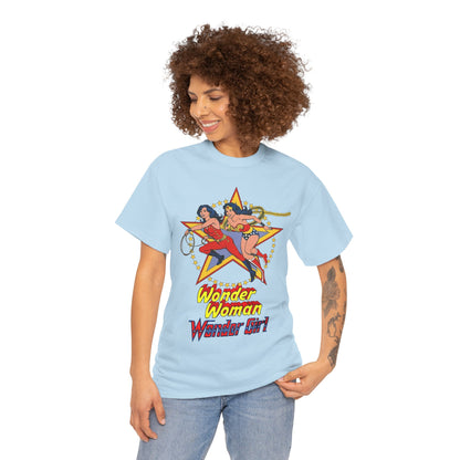 Wonder Woman & Wonder Girl T-Shirt - Jose Luis Garcia-Lopez Art - Diana Prince & Donna Troy - DC Comics Style Guide