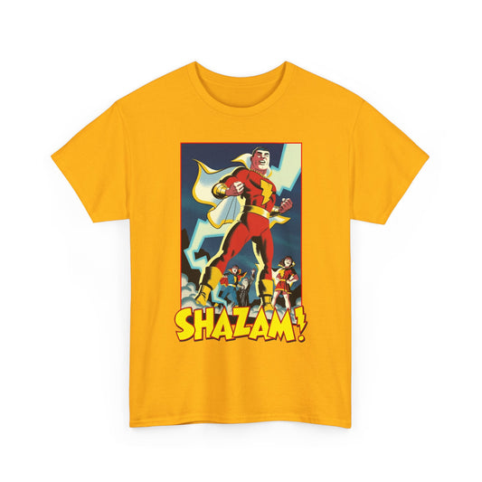 Shazam T-Shirt - Michael Cho Art - Marvel Family - Mary Marvel, Captain Marvel Jr - DC Comics