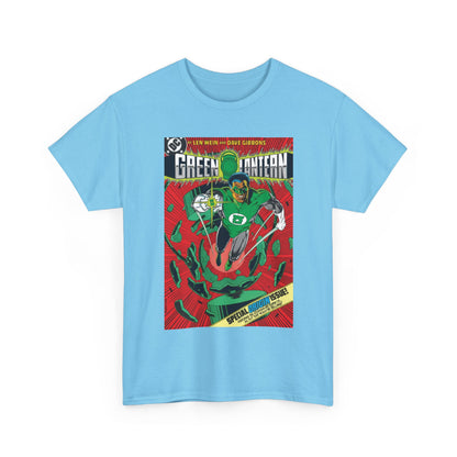 Green Lantern #185 T-Shirt - Dave Gibbons Art - John Stewart Origin Issue - DC Comics