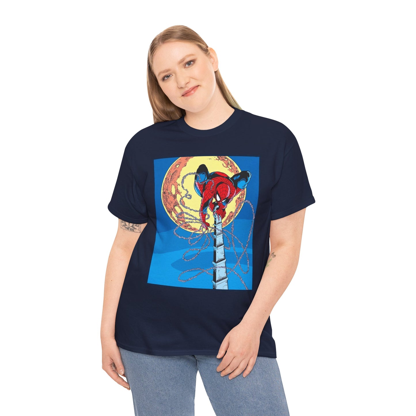 Amazing Spider-Man T-Shirt - Todd McFarlane Art - No Logo - Marvel Comics
