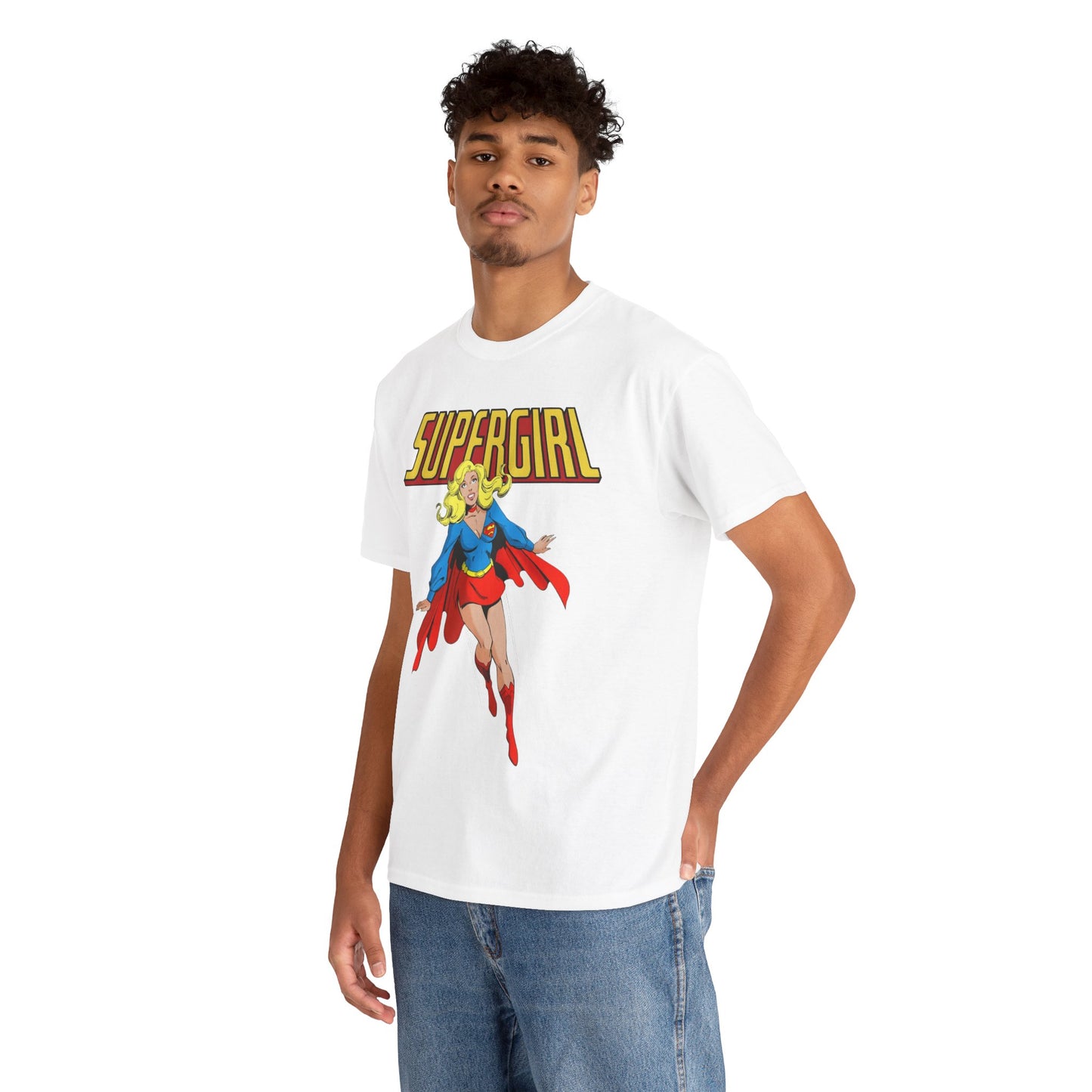 Supergirl T-Shirt - John Byrne Art - Kara, Maid of Might - 2026 Movie with Milly Alcock - DC Comics