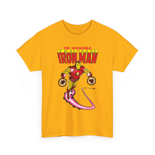 Iron Man T-Shirt - George Perez Art - Tony Stark in his Armor - Avengers Member - MCU - Marvel Comics