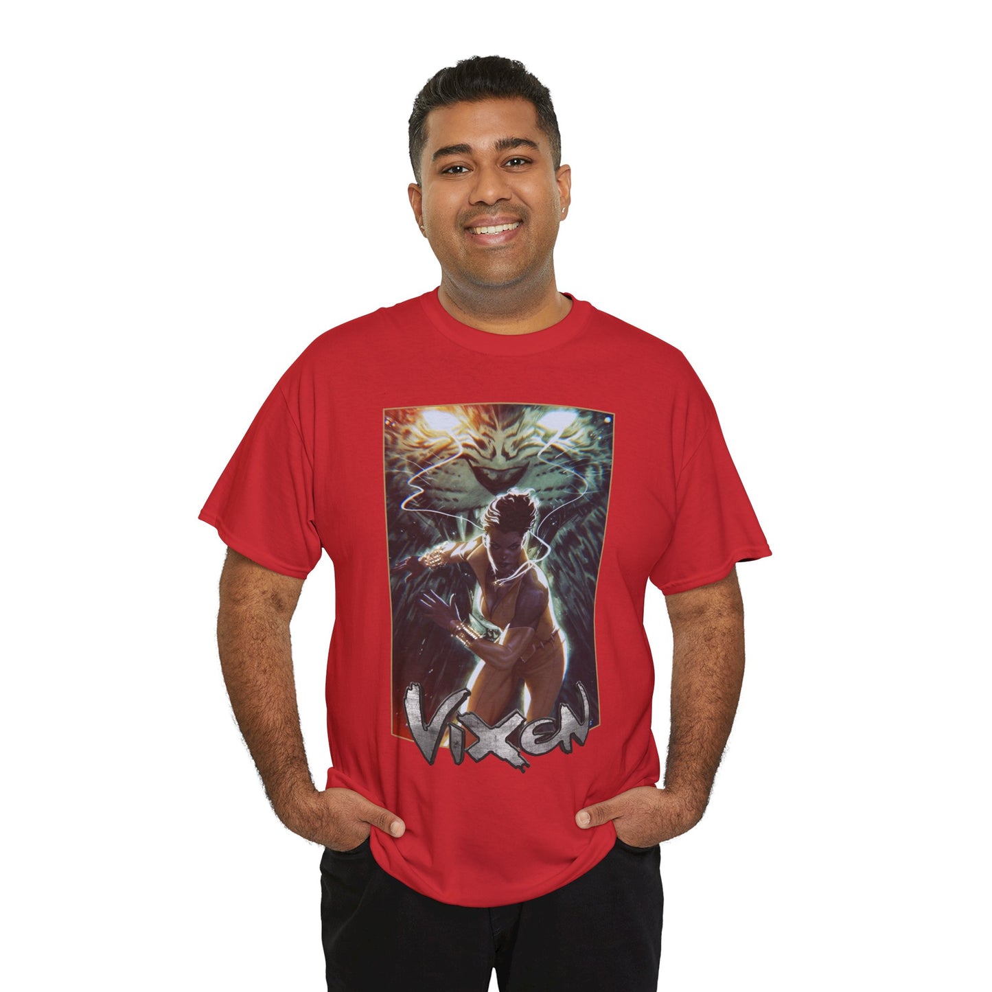 Vixen T-Shirt - Taurin Clarke Art - DC Comics