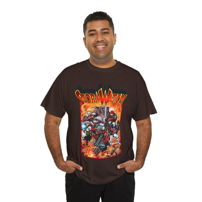 Stormwatch T-Shirt - Jim Lee Art - Battalion, Fuji, Hellstrike - Image/Wildstorm/DC Comics
