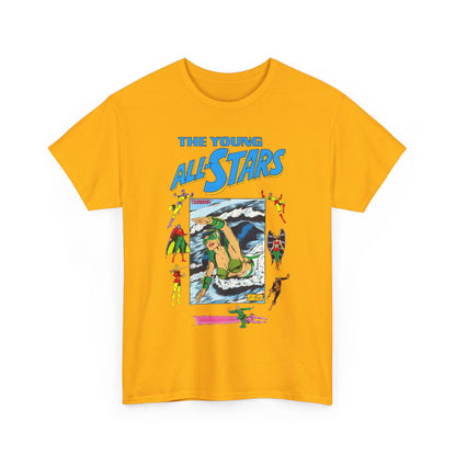 Young All-Stars T-Shirt - Brian Murray Art - Tsunami, Johnny Thunder, Sandman, Green Lantern - DC Comics