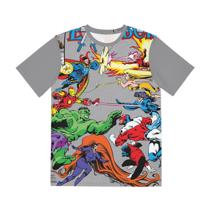 Excalibur All Over Print Tee (Polyester) - Alan Davis Art - Marvel Comics