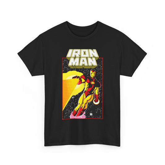 Iron Man T-Shirt - John Romita Jr Art - Cover to Issue #256 - Tony Stark in Space - Marvel Comics