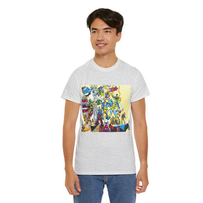 Who's Who in the DC Universe T-Shirt - George Perez Art - Black Lightning, Black Orchid - #3 Cover Art - DC Comics