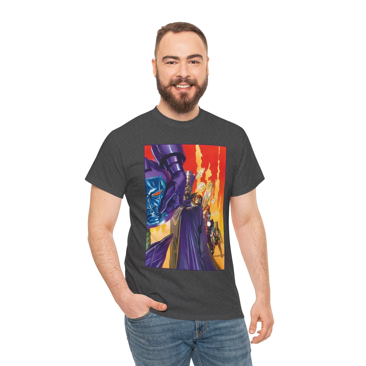 Kang the Conqueror T-Shirt - Nathaniel Richards, Rama-Tut, Immortus, Scarlet Centurion, Iron Lad - Avengers Villain - Marvel Comics