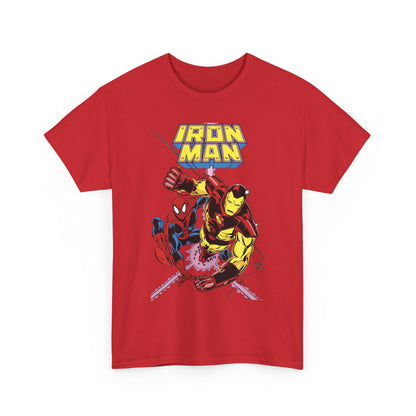 Iron-Man & Spider-Man T-Shirt - Butch Guice Art - Marvel Comics