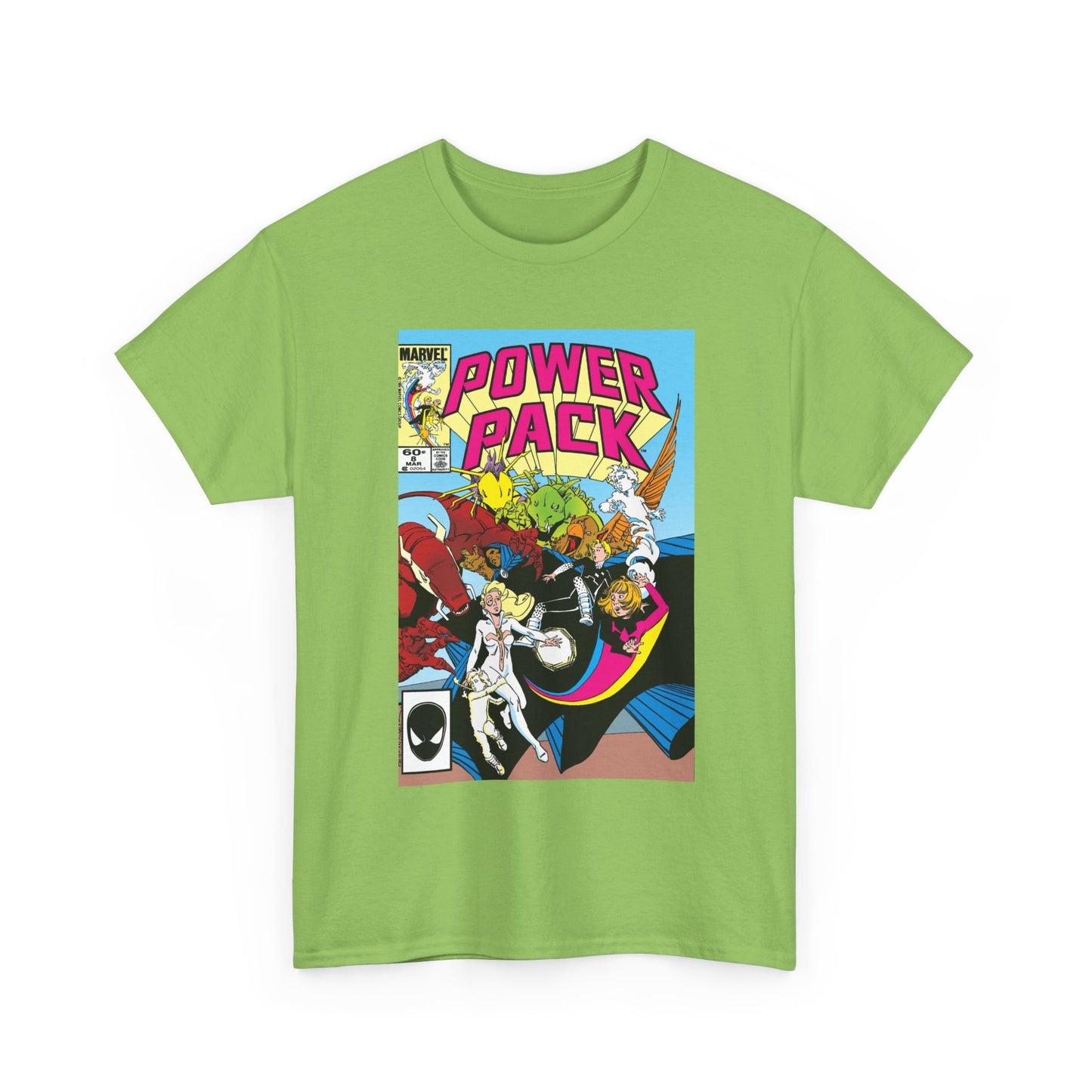 Power Pack #8 T-Shirt - With Cloak & Dagger - Marvel Comics