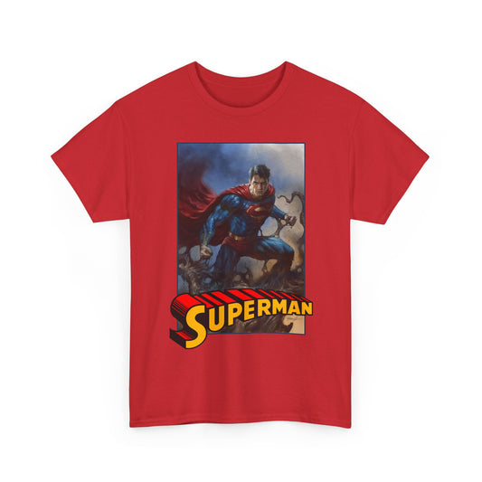 Superman T-Shirt - Lucio Parrillo Art - Man of Steel - DC Comics