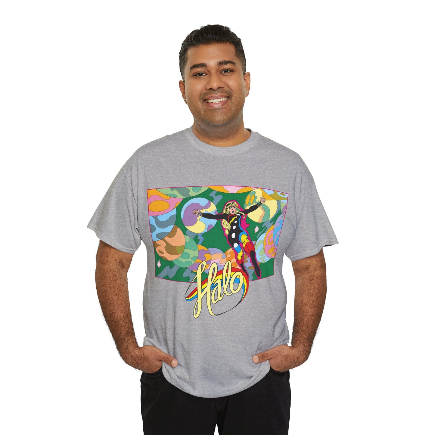 Halo T-Shirt - Batman & the Outsiders Founding Member - "Search for Halo" - DC Comics