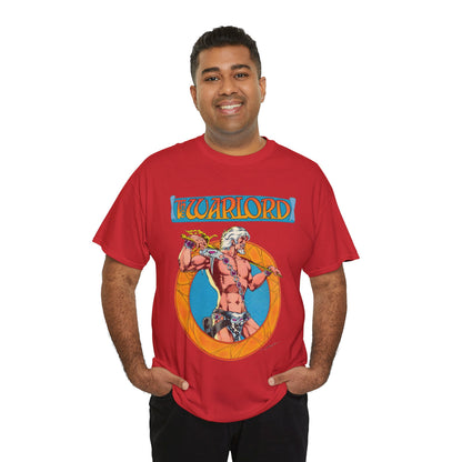 Warlord T-Shirt - Mike Grell Art - Skartaris - Travis Morgan - DC Comics 1970s Sword & Sorcery Series