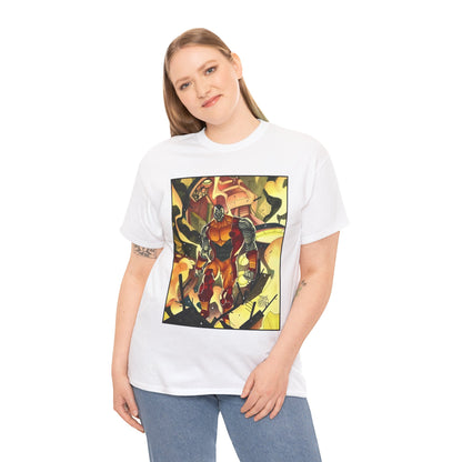 Colossus T-Shirt - Fighting a Sentinel - Marvel Comics