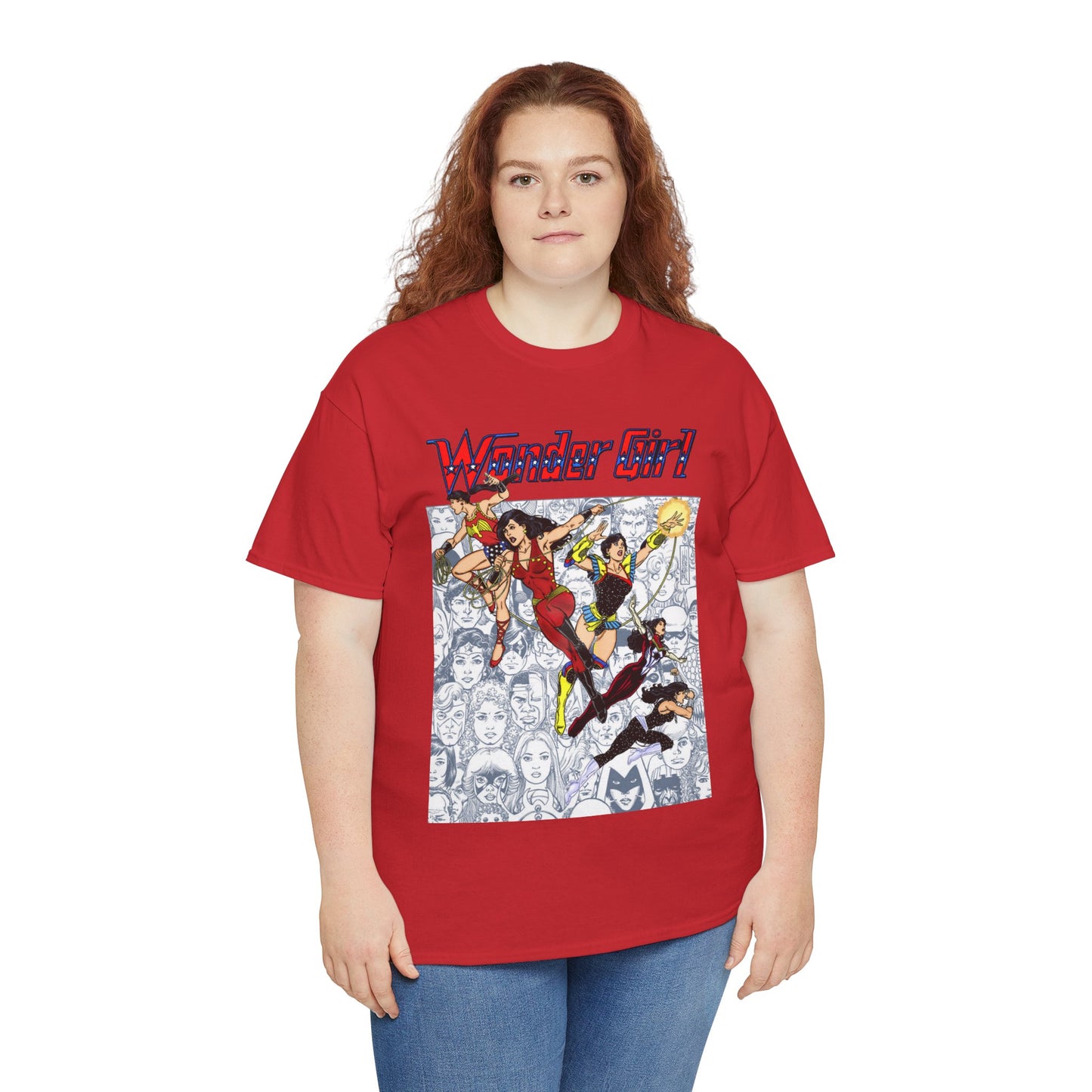 Wonder Girl T-Shirt - Alternate Logo - George Perez Art - DC Comics