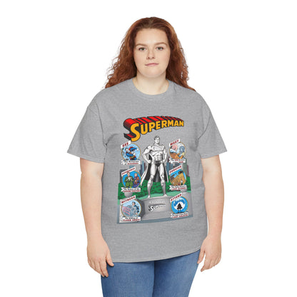 Superman T-Shirt - Curt Swan Art - Whatever Happened to the Man of Tomorrow? - Brainiac, Lex Luthor, Bizarro, Toyman, Daily Planet - Alan Moore Story - DC Comics