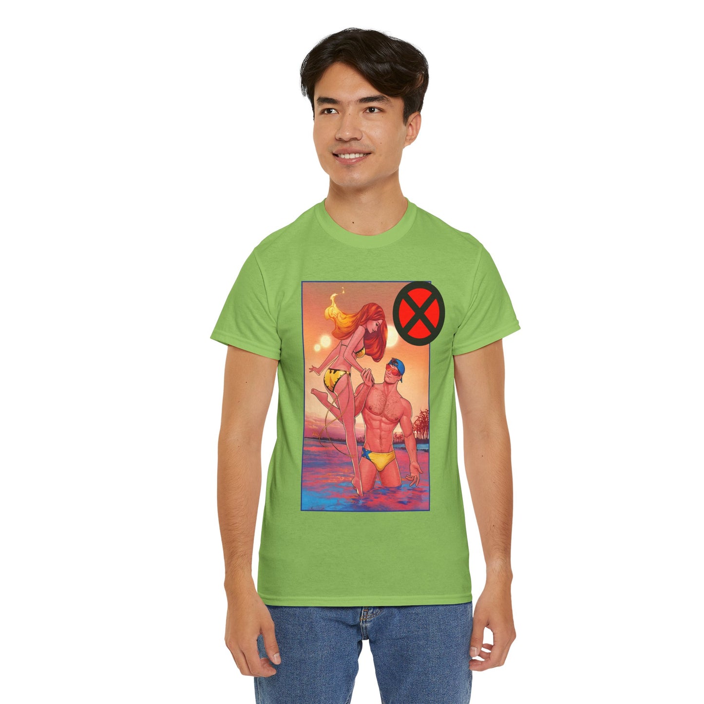 Scott Summers & Jean Grey T-Shirt - Russell Dauterman Art - X-Men - Marvel Comics