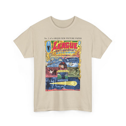 League of Extraordinary Gentlemen T-Shirt - Kevin O'Neill Art - Mina Murray, Captain Nemo, Allan Quatermain, Dr. Jekyll, & The Invisible Man - Alan Moore Story - DC Comics