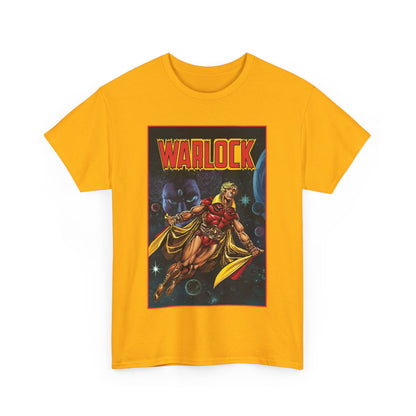 Warlock T-Shirt - Jim Starlin Art - Marvel Comics - Cosmic Superhero - The Enclave - Him
