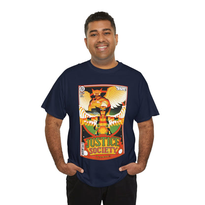 Justice Society of America T-Shirt - Hawkman & Hawkgirl - DC Comics