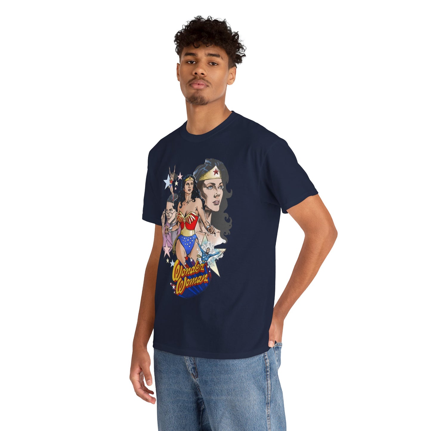 Wonder Woman (Lynda Carter) T-Shirt - Phil Jimenez Art - DC Comics