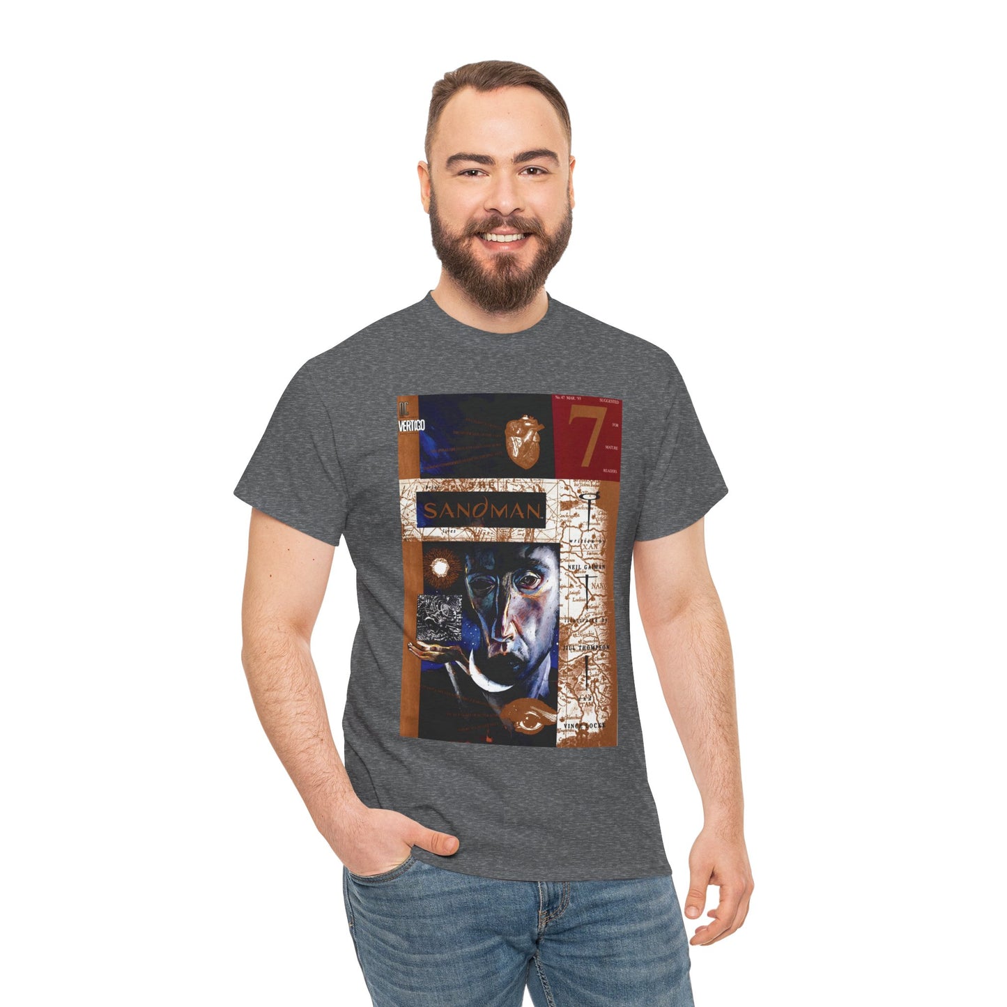 Sandman #47 T-Shirt - Dave McKean Art - DC/Vertigo Comics