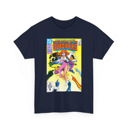 Adventures of the Outsiders #34 T-Shirt - Alan Davis Art - DC Comics