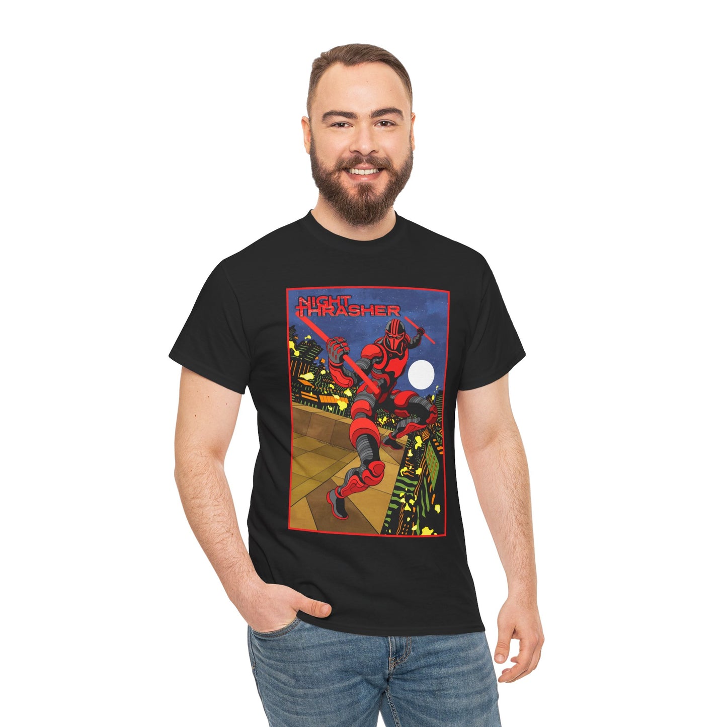 Night Thrasher T-Shirt - Tradd Moore Art - Marvel Comics
