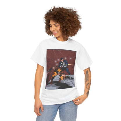 Wolverine & Punisher T-Shirt - John Buscema Art - Marvel Comics