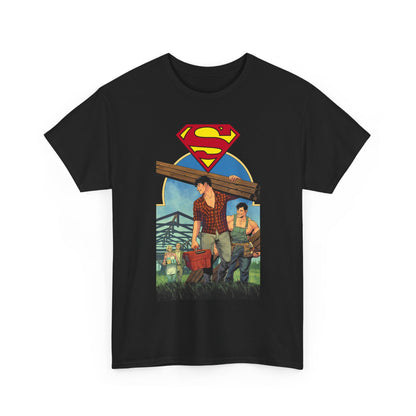 Superman: Son of Kal-El T-Shirt - Travis Moore Art - #17 Variant Cover - Clark and Jon Kent - Super Thirst Trap - DC Comics