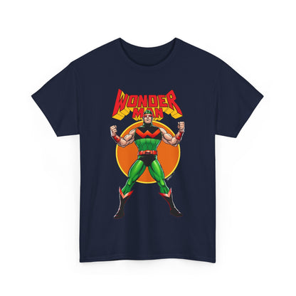 Wonder Man T-Shirt - Classic George Perez Art - Simon Williams, Avengers Member - Popular Marvel Comics Character