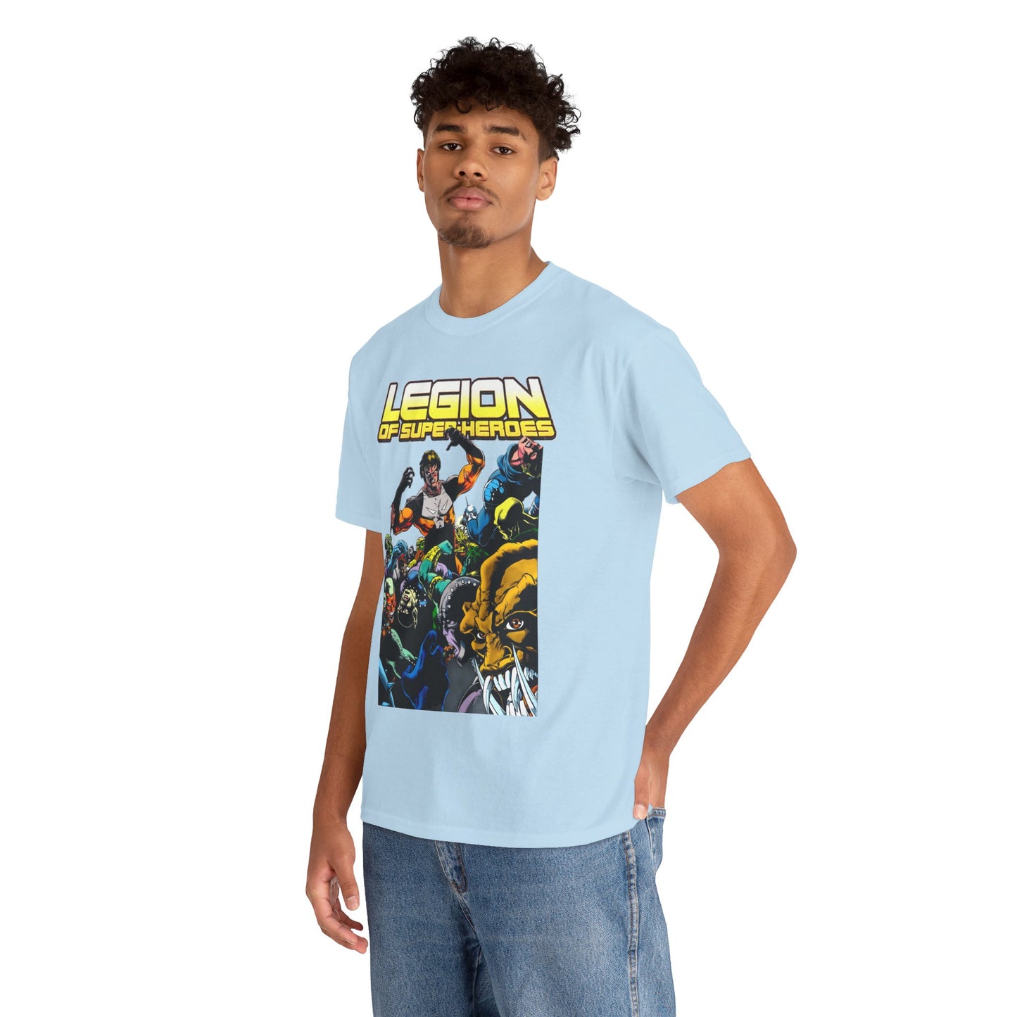 Legion of Super-Heroes T-Shirt - Steve Lightle Art - Timber Wolf - DC Comics