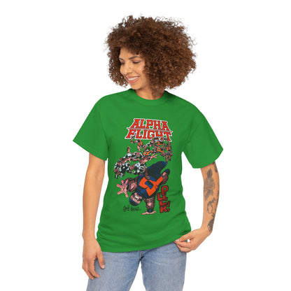 Puck T-Shirt - John Byrne Art - Alpha Flight Member - Marvel Comics