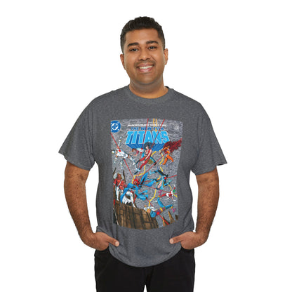 New Teen Titans T-Shirt - George Perez Art - Trigon the Terrible - DC Comics