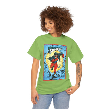 Superboy T-Shirt - Tom Grummett Art - Reign of the Supermen Storyline from the 1990s - Kon-El, Connor Kent - Superman Family - DC Comics
