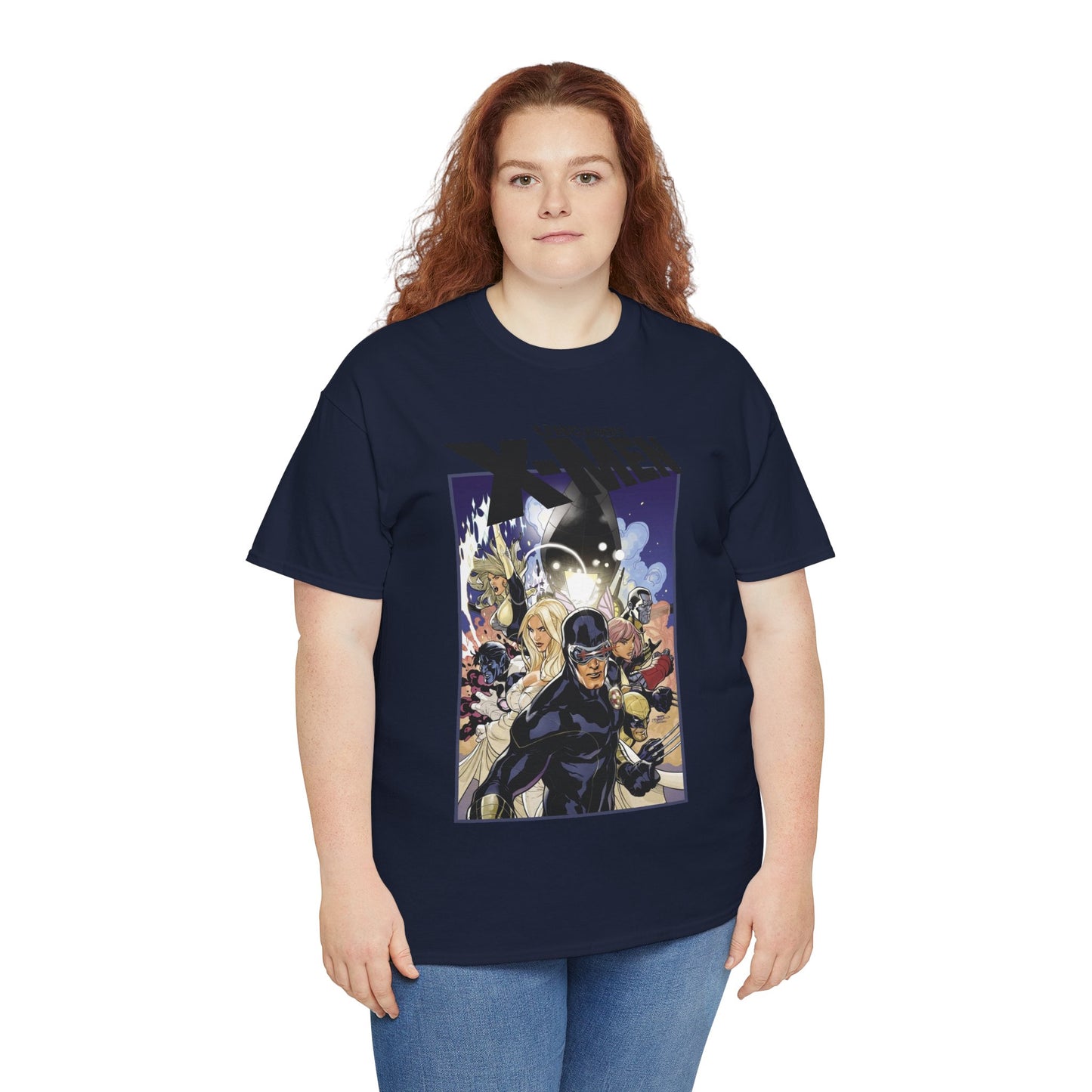 Uncanny X-Men T-Shirt - Terry Dodson Art - Cyclops, Emma Frost, Wolverine, Nightcrawler, Colossus - Marvel Comics