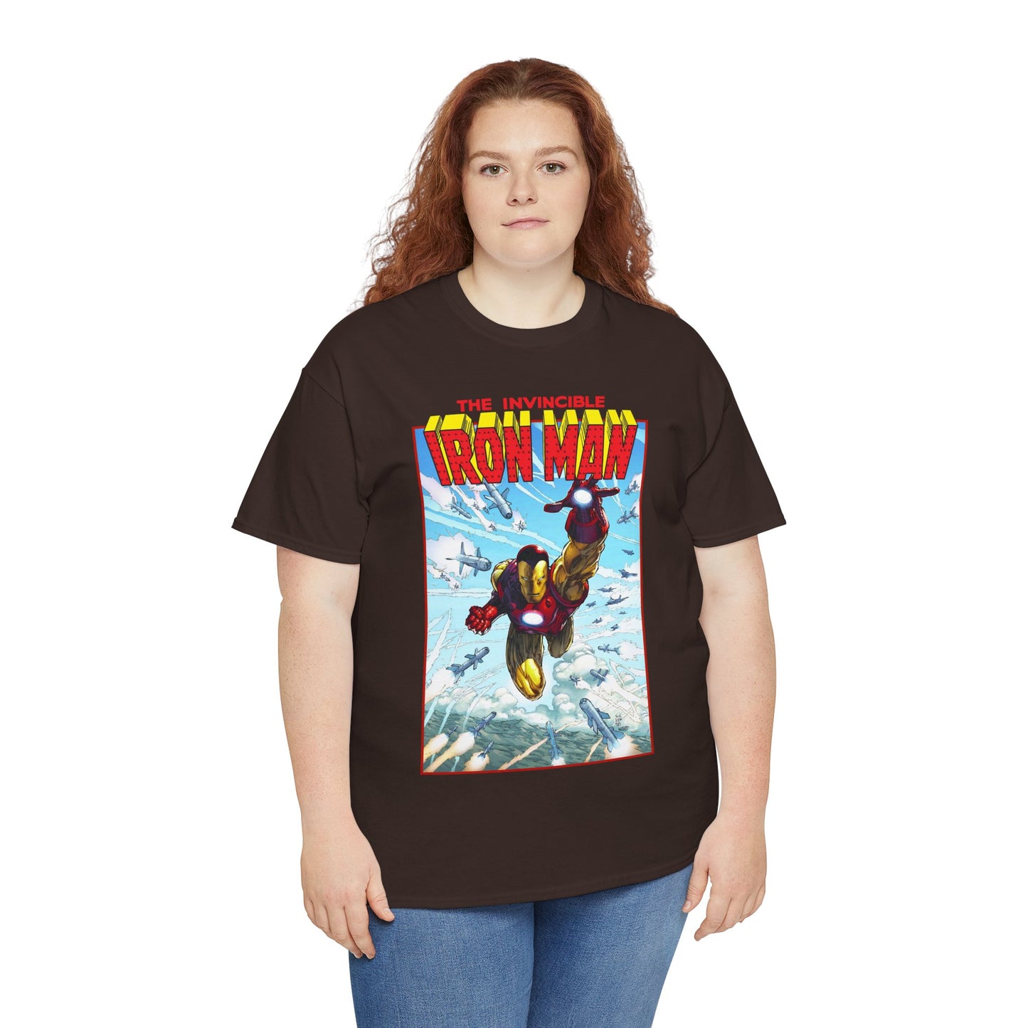 Iron Man T-Shirt - Marc Silvestri Art - Tony Stark Armor - Avengers Member & Leader - Marvel Comics