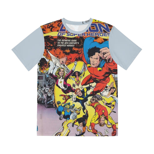 Who's Who in the Legion All Over Print Tee (Polyester) - Steve Lightle Art - DC Comics