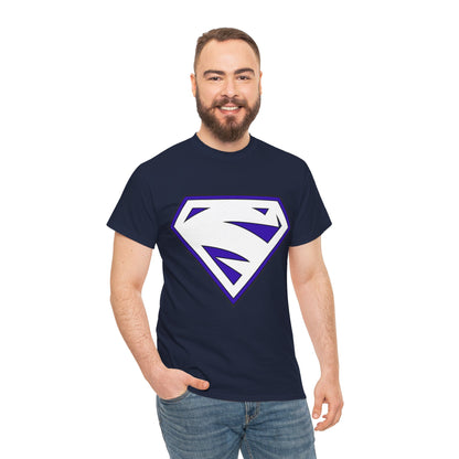 Electric Superman Logo T-Shirt - Clark Kent - Man of Steel - DC Comics - 1990s Storyline