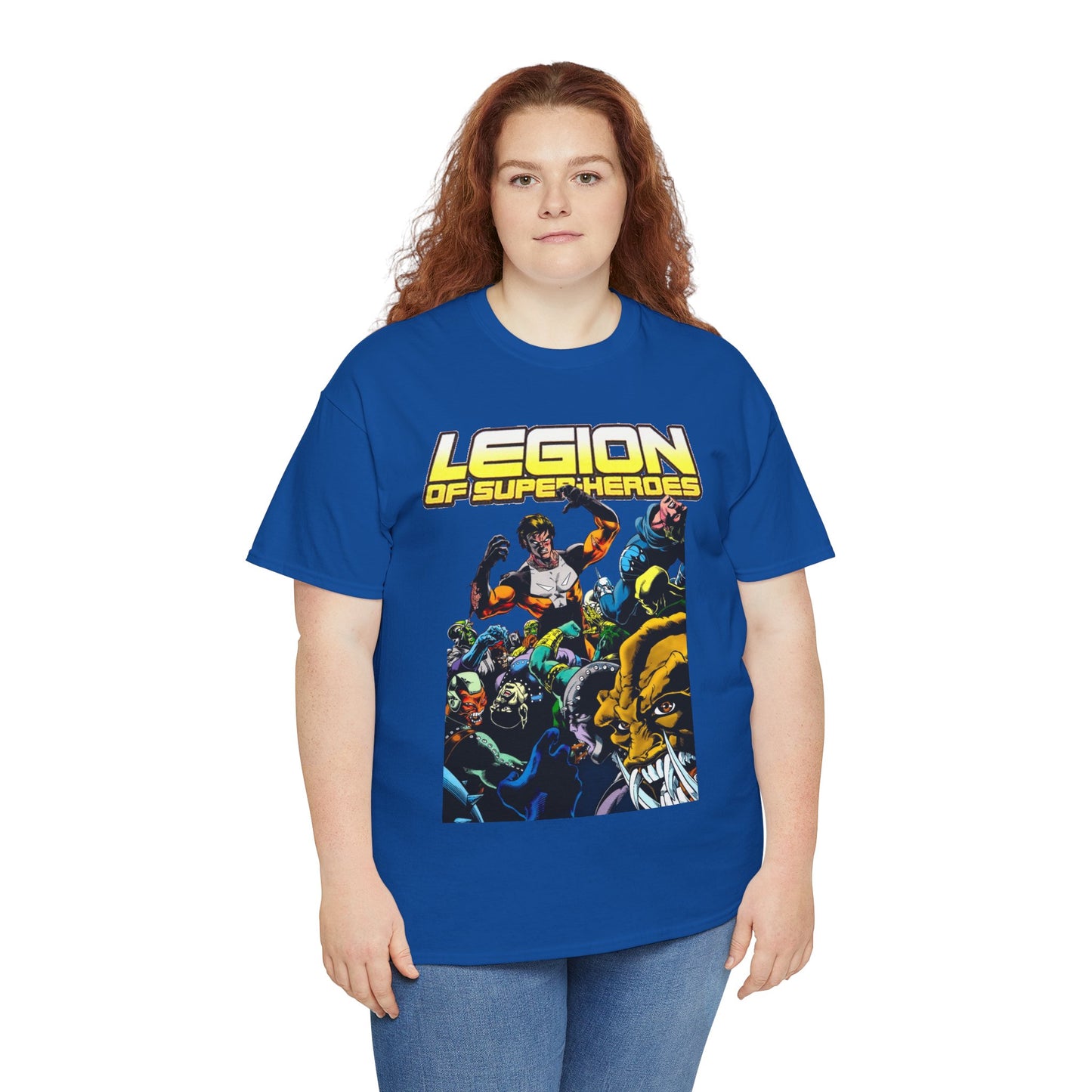 Legion of Super-Heroes T-Shirt - Steve Lightle Art - Timber Wolf - DC Comics