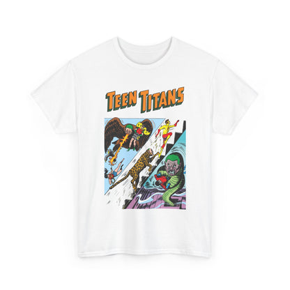 Teen Titans T-Shirt - Nick Cardy Art - #1 Cover Art - Robin, Wonder Girl, Kid Flash, Aqualad - DC Comics