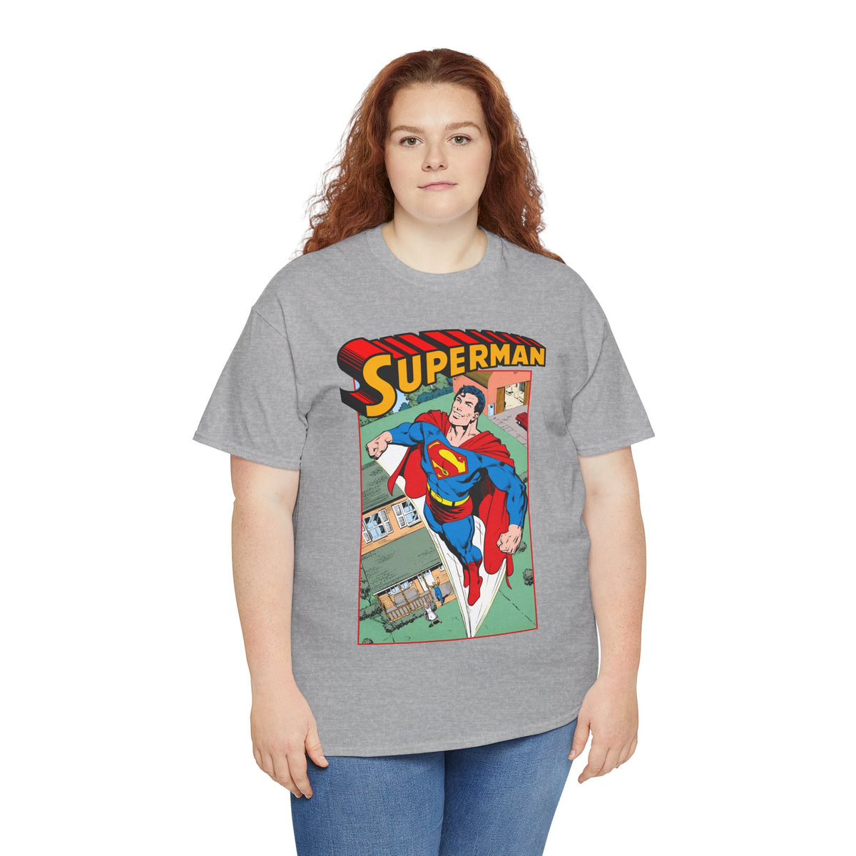 Superman T-Shirt - John Byrne Art - Man of Steel, Smallville - DC Comics