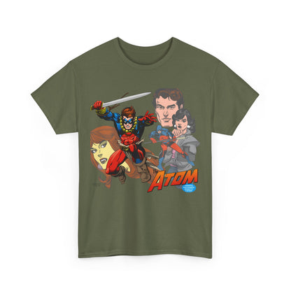 Atom T-Shirt - Gil Kane Art - Who's Who Image - Ray Palmer, JLA Member - Silver Age Hero - DC Comics