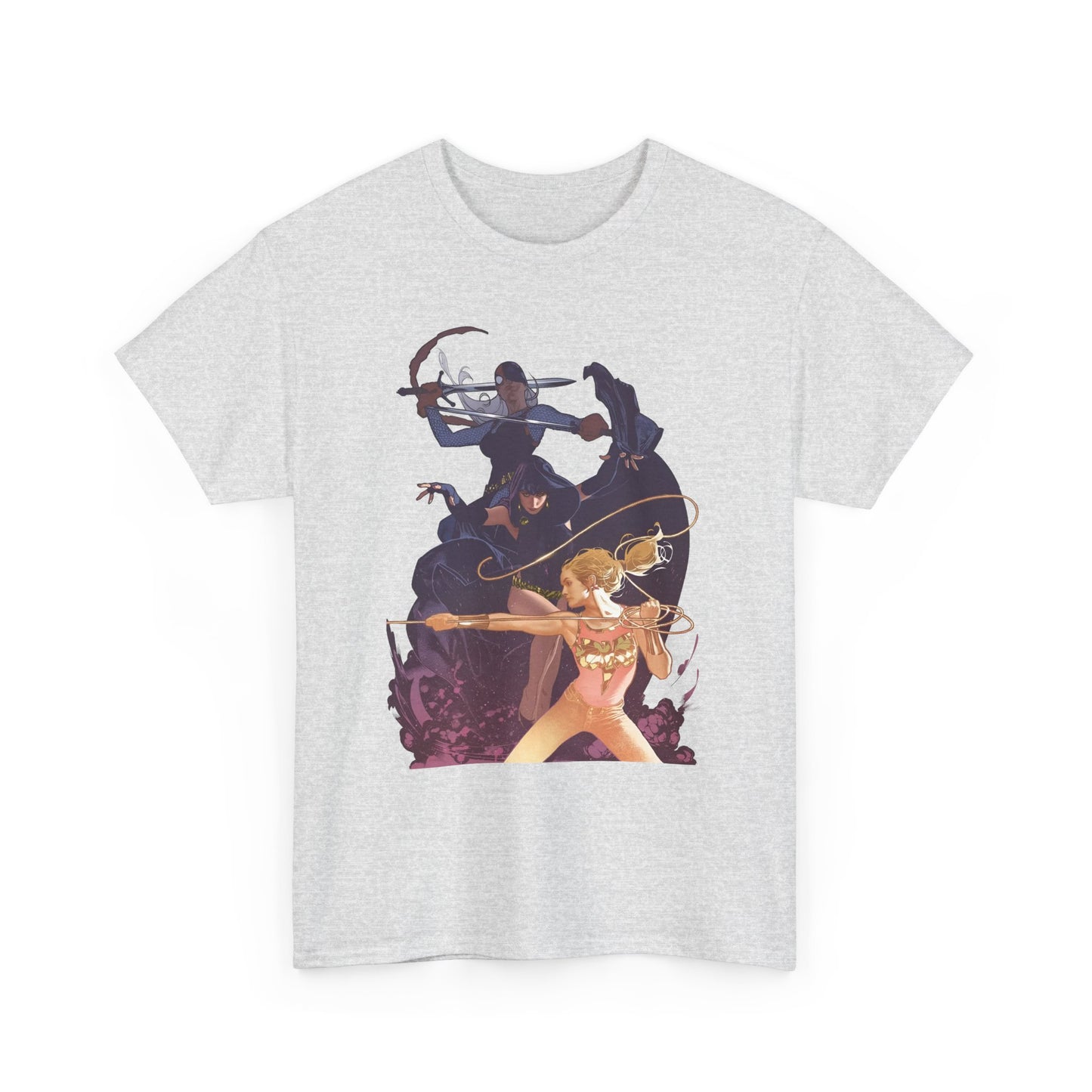 Raven, Wonder Girl, Ravager T-Shirt - Adam Hughes Art - Teen Titans #88 Variant Cover - DC Comics