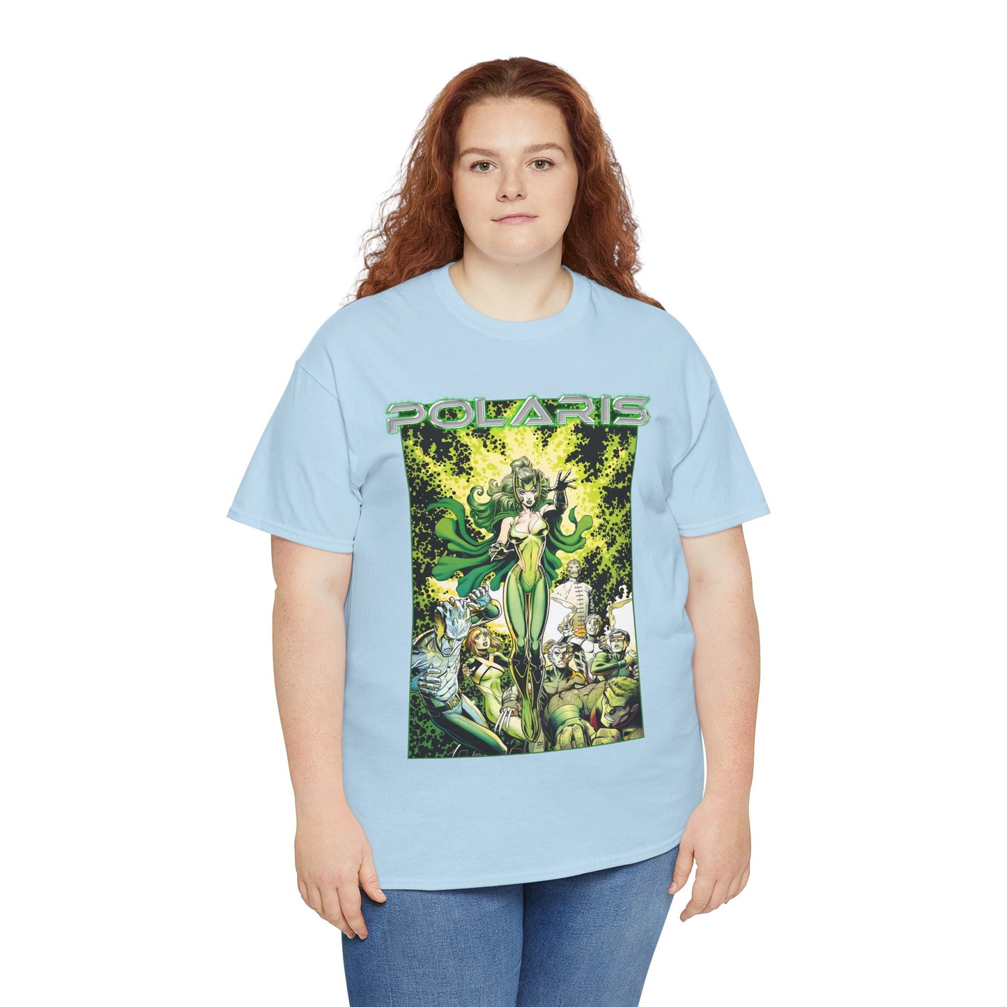 Polaris T-Shirt - Arthur Adams Art - Lorna Dane - X-Men, X-Factor Member - Marvel Comics Mutant Hero