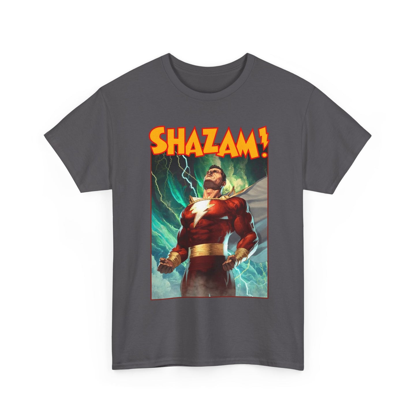 Shazam (Captain Marvel) T-Shirt - Ariel Olivetti Art - DC Comics