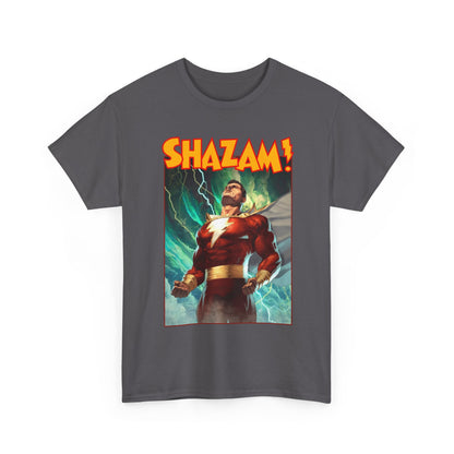 Shazam (Captain Marvel) T-Shirt - Ariel Olivetti Art - DC Comics