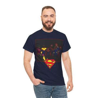 Superboys T-Shirt - Taurin Clarke Art - Superboy Prime, Connor Kent, Clark Kent, Jon Kent - DC Comics